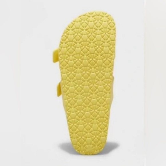 Women's Neida Eva Two Band Slide Sandals - Shade & Shore Yellow - Picture 4 of 4